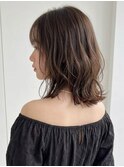 波巻きミディボブ20代30代40代◎前髪あり小顔ロブ越谷