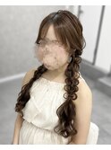 編みおろしツイン
