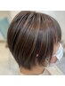 カラー（全頭）＋トリートメントor頭皮改善ケア＋ブロー￥6,600→￥6,380～