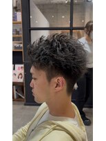 Spec Holder 藤井寺 Men's salon 【メンズカット/メンズパーマ/ツイストスパイラル】&nbsp;波巻きツイストスパイララルニュアンスパーマ/サーフカール