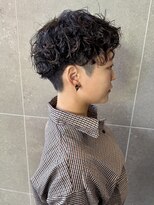 ラシサ(rashisa)&nbsp;ハンサムショートのカーリーパーマ