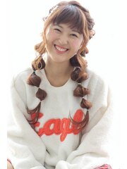 ☆イベント用に☆個性派ヘアアレンジ