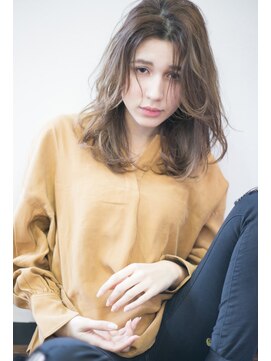 レイラバイアフロート 吉祥寺(Lila by afloat) 【afloat/小笠原剛】ミルクティーカラーでバレイヤージュ