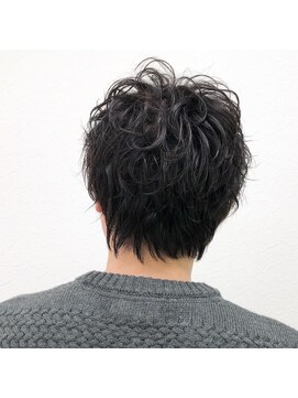 ルディー バイ ヘアーポケット(rudii by HAIR POCKET) ショート×mixパーマ