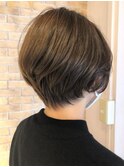 小顔みせ☆ひし形大人ショート