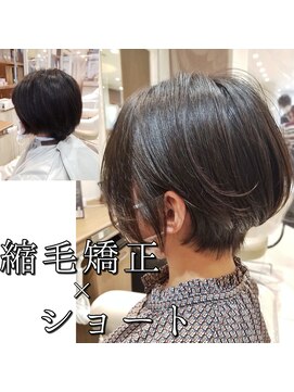 アッシュ 大泉学園店(Ash) 縮毛矯正×ショートボブ