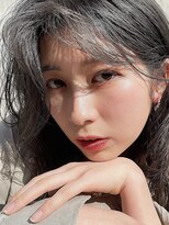 透明感グレージュ×くびれレイヤーボブ【VARY西麻布】