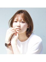 ドルセ(Dulce)&nbsp;【Dulce】ボブ×ベージュ×大人可愛い