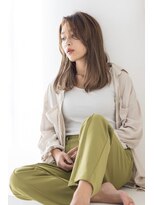 トティア 元町三宮(Totia) 【Totia元町・三宮】抜け感セミディ×ミルクティアッシュ