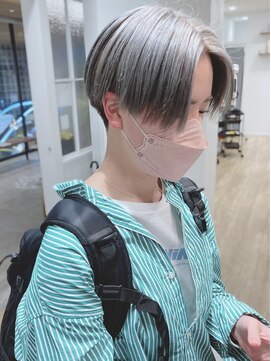 モリオフロムロンドン 松戸店(Morio from London) 【 松戸 岩口】アッシュグレー韓国マッシュショート