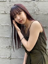 カルテ(QUARTE) 深みワインレッド × プツッとワイドバング