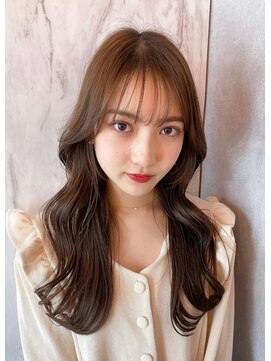 ルームバイシー 新宿(Loom. by Sea) 韓国前髪×ショコラアッシュ【韓国ヘア/新宿/髪質改善】