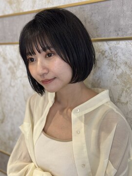 ロンド ストラーダ 心斎橋(Lond strada) モードヘアロング×美髪【髪質改善/縮毛矯正】