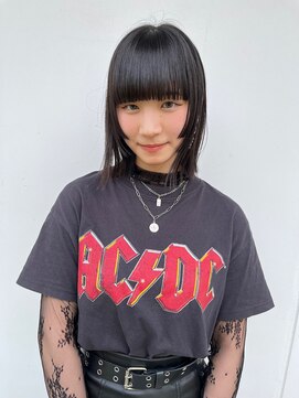 ラシク(RASHIKU) パツパツ黒髪ボブ