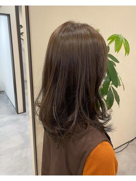 ウーヴリール 総社店(ouvrir) レイヤーヘルシースタイル×オリーブベージュ