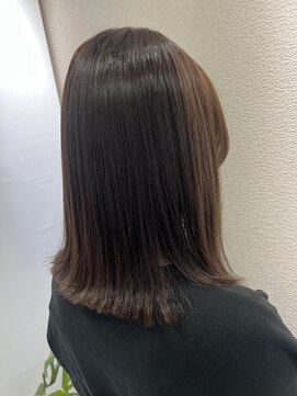 ジプソ(Gypso Hair salon) 外ハネ×縮毛矯正