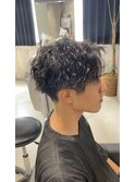 2way波巻きパーマ