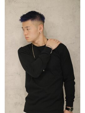 ヘアーアトリエ ラフェル(hair atelier Rafel) ブルーブラック/ジェットモヒカン