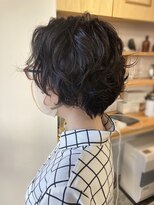 ロカ(roka)&nbsp;ハンサムショート×パーマ　ショートボブ　マッシュ