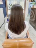 はんなり 行徳 【透明感抜群!】イルミナカラー☆白髪染めの発色効果