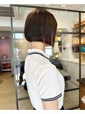 カタチ綺麗なボブスタイル