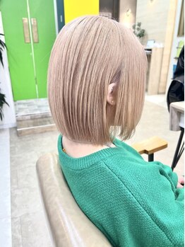 ザ ラブズ ラフズ ヘアー 本店(the loves laughs hair)の写真/《体験型スマートサロン》milbon公式コラボ!髪質・骨格・生え癖を見極め,あなたに似合うスタイルをご提案◇