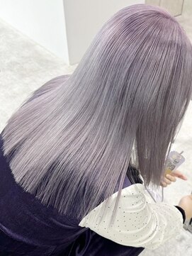 ウィコ 新宿(WICO) ホワイトラベンダー[新宿駅/イメチェン/ハッシュカット]