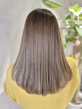 ハツメイ 川崎西口店(HATSUMEI) インナーカラー×ホワイトグレー