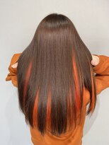 アース 流山おおたかの森店(HAIR&MAKE EARTH)&nbsp;お洒落インナーカラー