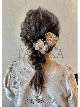 シャルムバイケンジ(Charm.by KENJE) 【編みおろし】/結婚式/二次会/同窓会/銀座/有楽町/ヘアセット