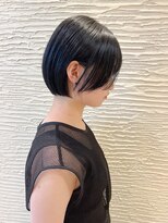 モリオ フロム ロンドン サッポロファクトリー店(morio FROM LONDON) 【morio】札幌ボブ ぱつっと耳かけかわいいボブ