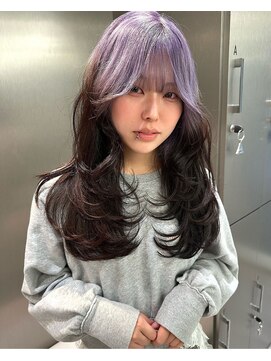 エリオ クペウ(aillo. cope'u) ルーツカラー lavender×brown
