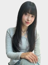 ユーフォリア 新宿店(Euphoria) 20代30代40代レイヤーカット前髪韓国ヘア
