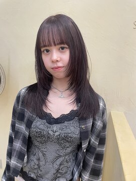 スニュウ(snuw) 【snuw mina】レイヤーカット/透明感カラー/伏見