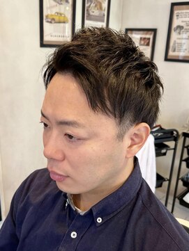 グレイスフルバーバーロンドン 大宮店(Graceful Barber London) 【30代 男性】ロンドンツーブロソフトモヒカン(大宮/バーバー)