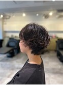 20代30代40代マッシュショートマッシュパーマショートパーマ
