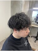 メンズツイストスパイラルパーマ