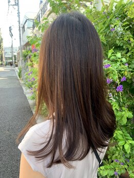 オントエンヘアー(ONTOEN.Hair)の写真/【大人女性特化型サロン】年齢と共に変化する髪質や白髪などのお悩みを解決に導きます＊白髪ぼかしもお任せ