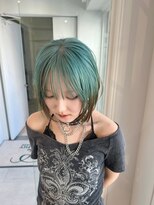 ウル(U’ru)&nbsp;mint green × olive brown