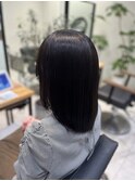 顔周り縮毛矯正×ストレート×ツヤ髪【南林間】