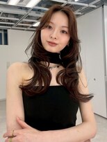 ユーフォリア 新宿店(Euphoria) イメチェン 2wayバング 韓国ヘア ロングレイヤー 小顔 前髪