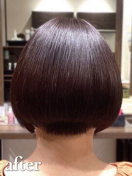 アイスタイルプレミアム フジ三篠店(I STYLE premium) 高濃度水素ケアカラー＋オーダーメイド髪質改善トリートメント