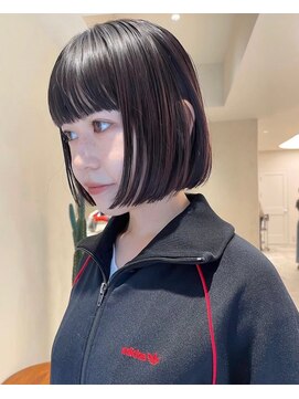 セーヌ(CEINE) CEINE【三軒茶屋】mood感のhair刈り上げショートボブレイヤー