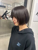 キング 心斎橋店(K!ng)&nbsp;ハイライトカラーミルクティーベージュレイヤーカット