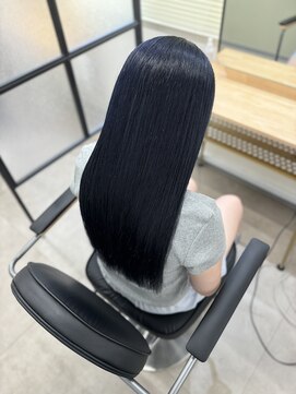 ビオルネ 浦安店(VIE.ORNER) ブリーチ無し大人プルーブラック