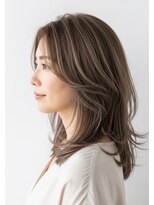 ネックス 表参道本店(nex)&nbsp;#ハイライト#白髪ぼかし#白髪染め#表参道駅#30代#40代#50代#60代