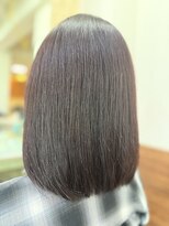 アークスヘアー&nbsp;30代40代ハイライトクラゲヘアー×白髪ぼかし大人ミディウルフ