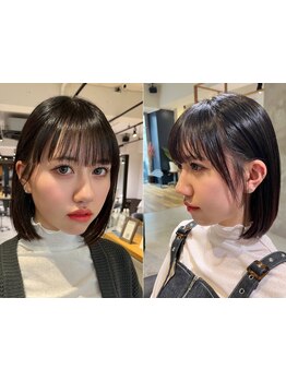 キレイめショートやナチュラルボブなど、ばっさりカットはacalaにおまかせ◎