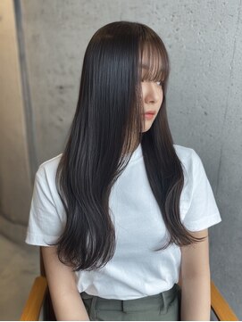 テーラヘアープラス 木更津2号店(TELA HAIR+) 艶髪ロング×艶カラー【ダークブラウン】