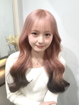 ラピス 大阪アメ村店(Lapis)&nbsp;ブリーチ/ピンクカラー/ルーツカラー/デザインカラー/学割
